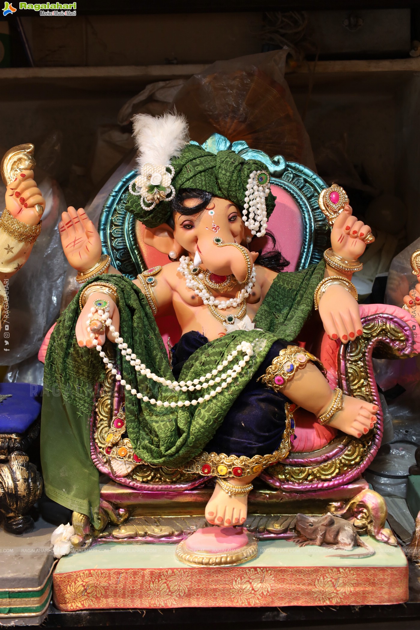 Hyderabad Ganesh Festival Idols 2024