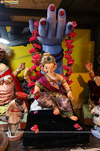 Hyderabad Ganesh Festival Idols 2024