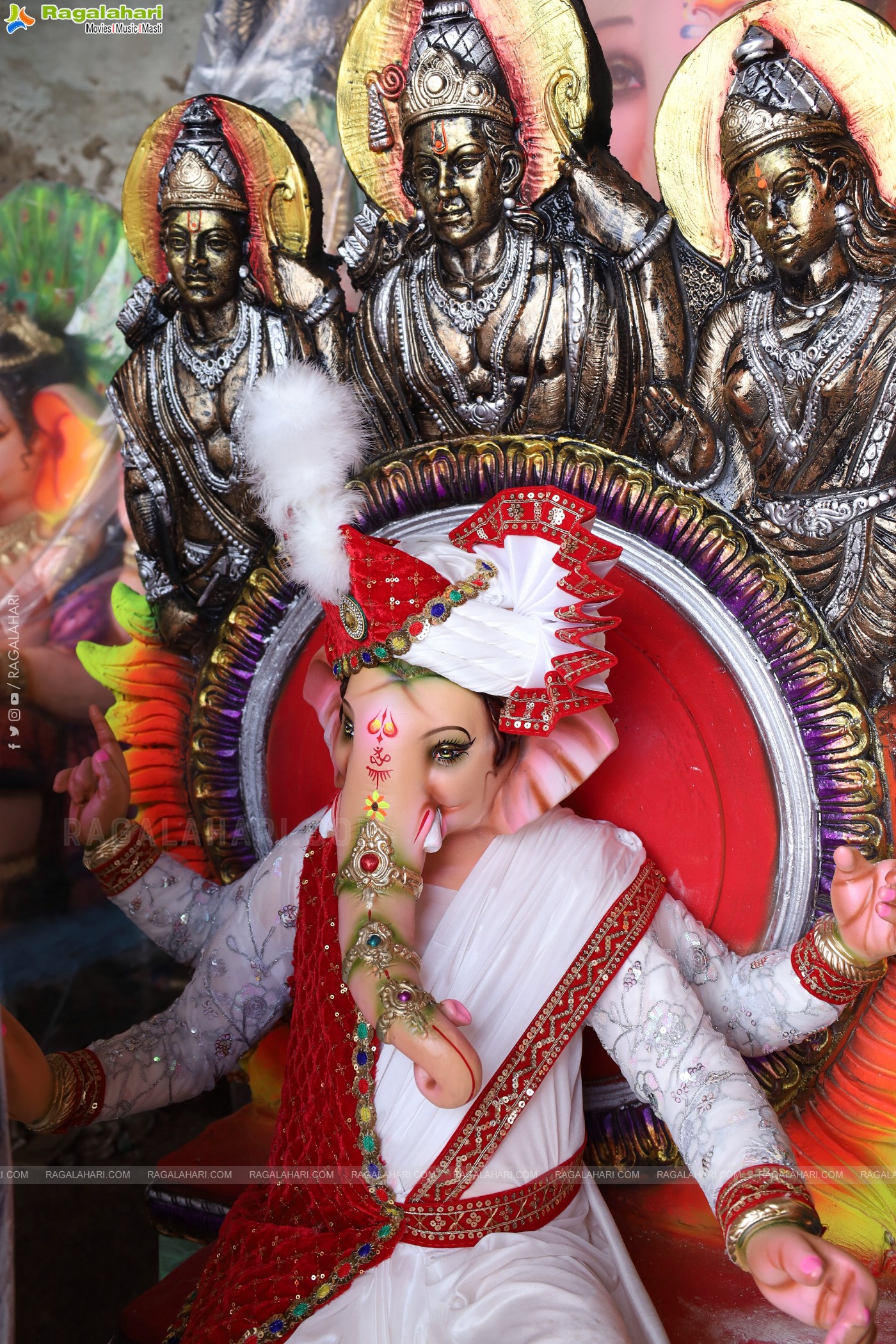 Hyderabad Ganesh Festival Idols 2024