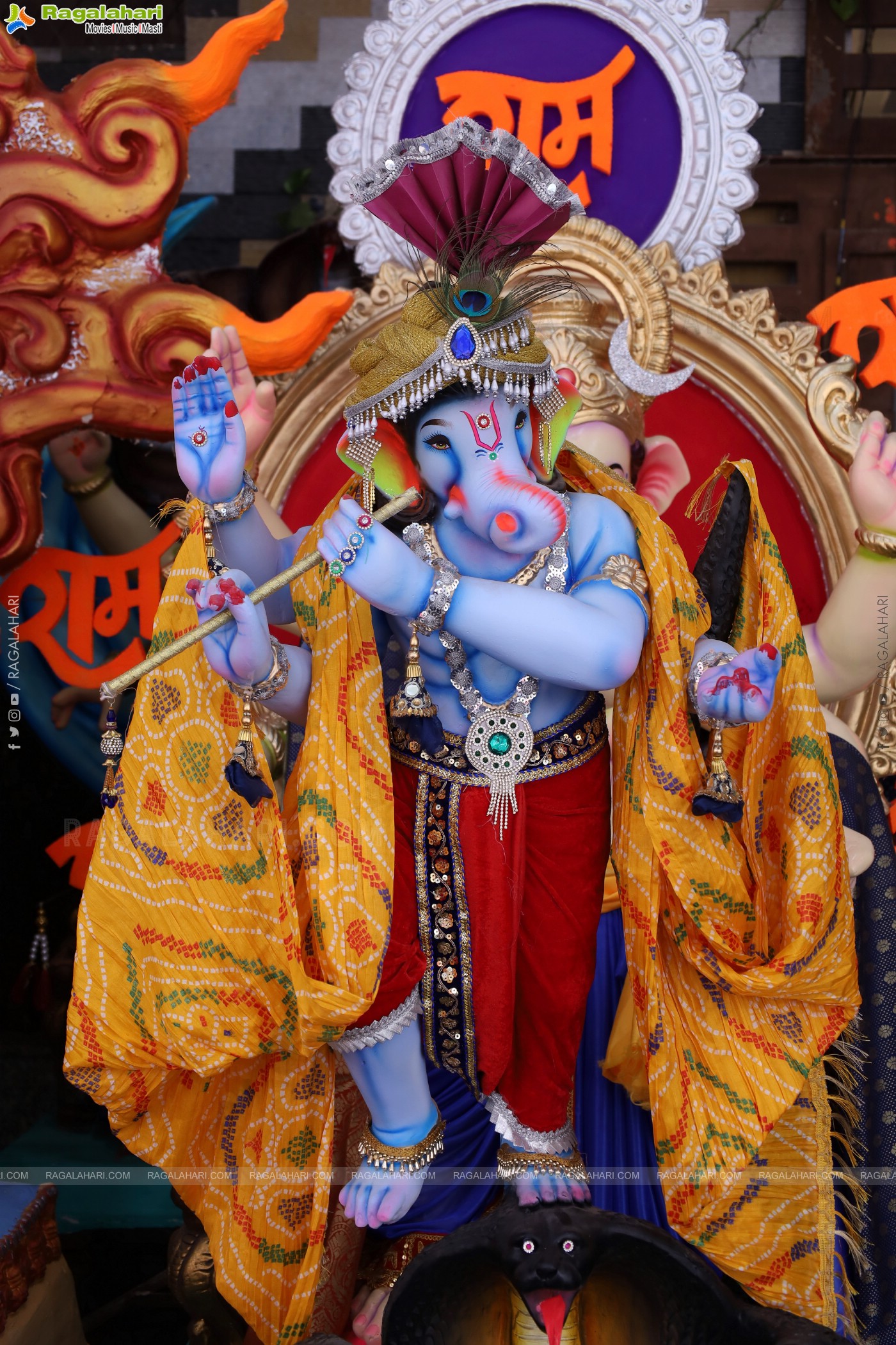 Hyderabad Ganesh Festival Idols 2024