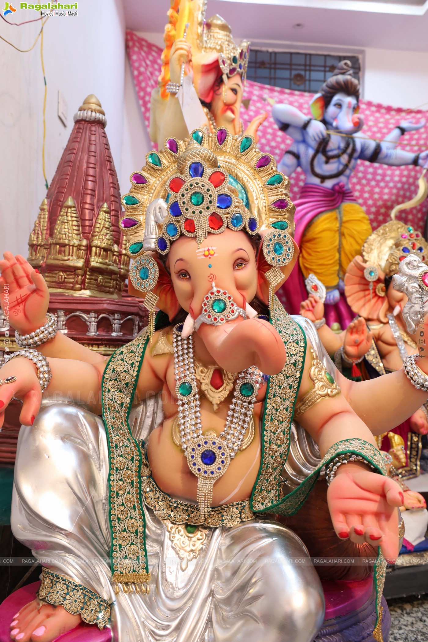 Hyderabad Ganesh Festival Idols 2024