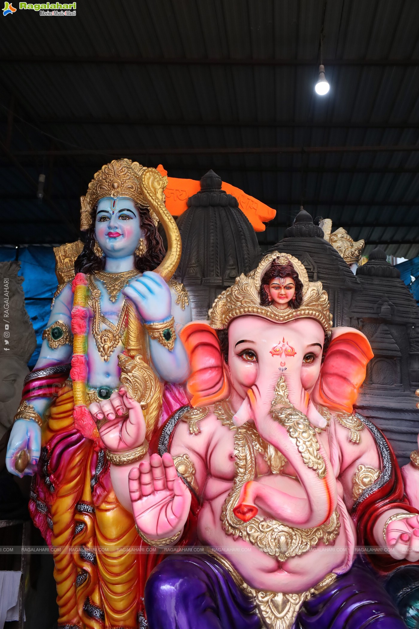 Hyderabad Ganesh Festival Idols 2024