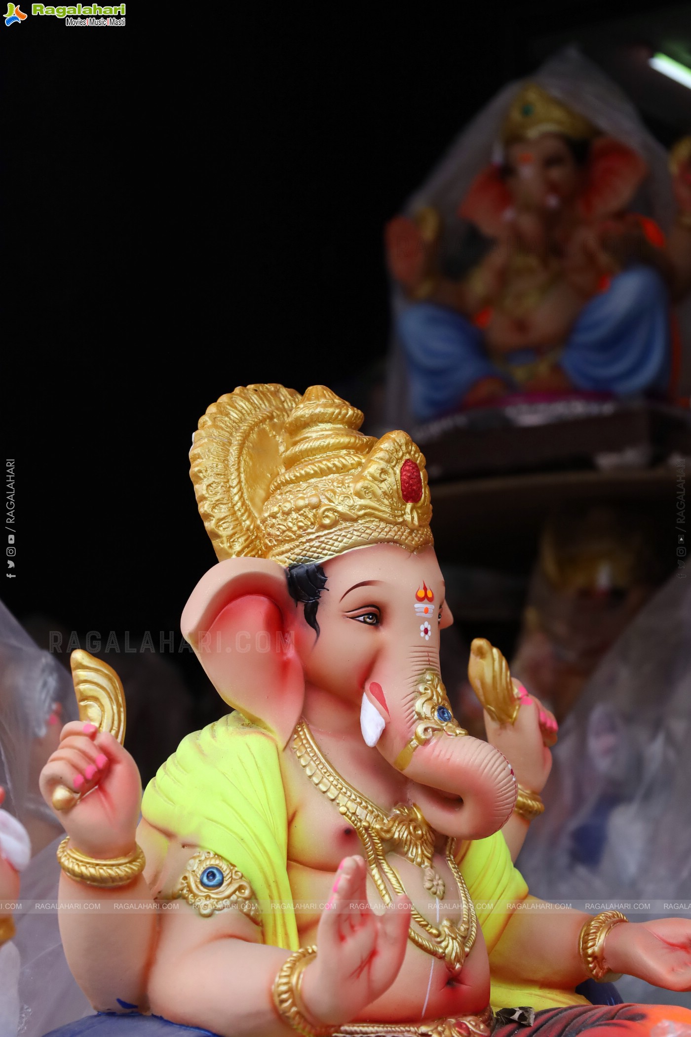 Hyderabad Ganesh Festival Idols 2024