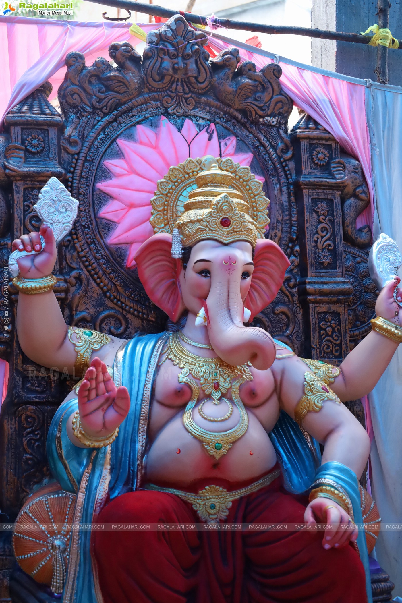 Hyderabad Ganesh Festival Idols 2024