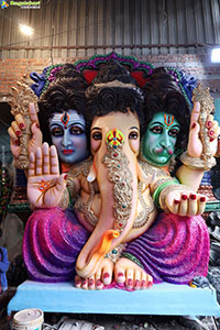 Hyderabad Ganesh Festival Idols 2024