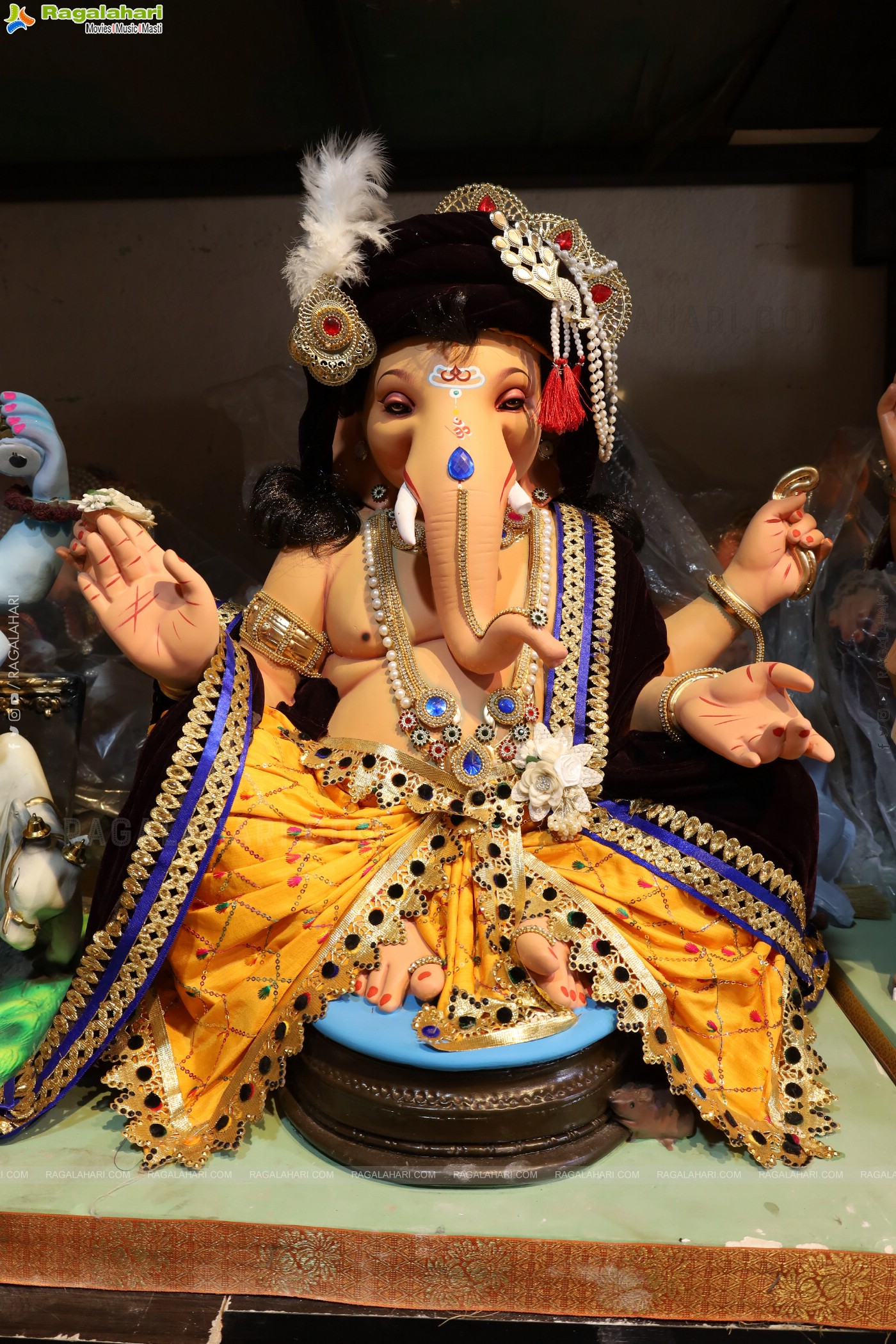 Hyderabad Ganesh Festival Idols 2024