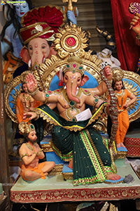 Hyderabad Ganesh Festival Idols 2024