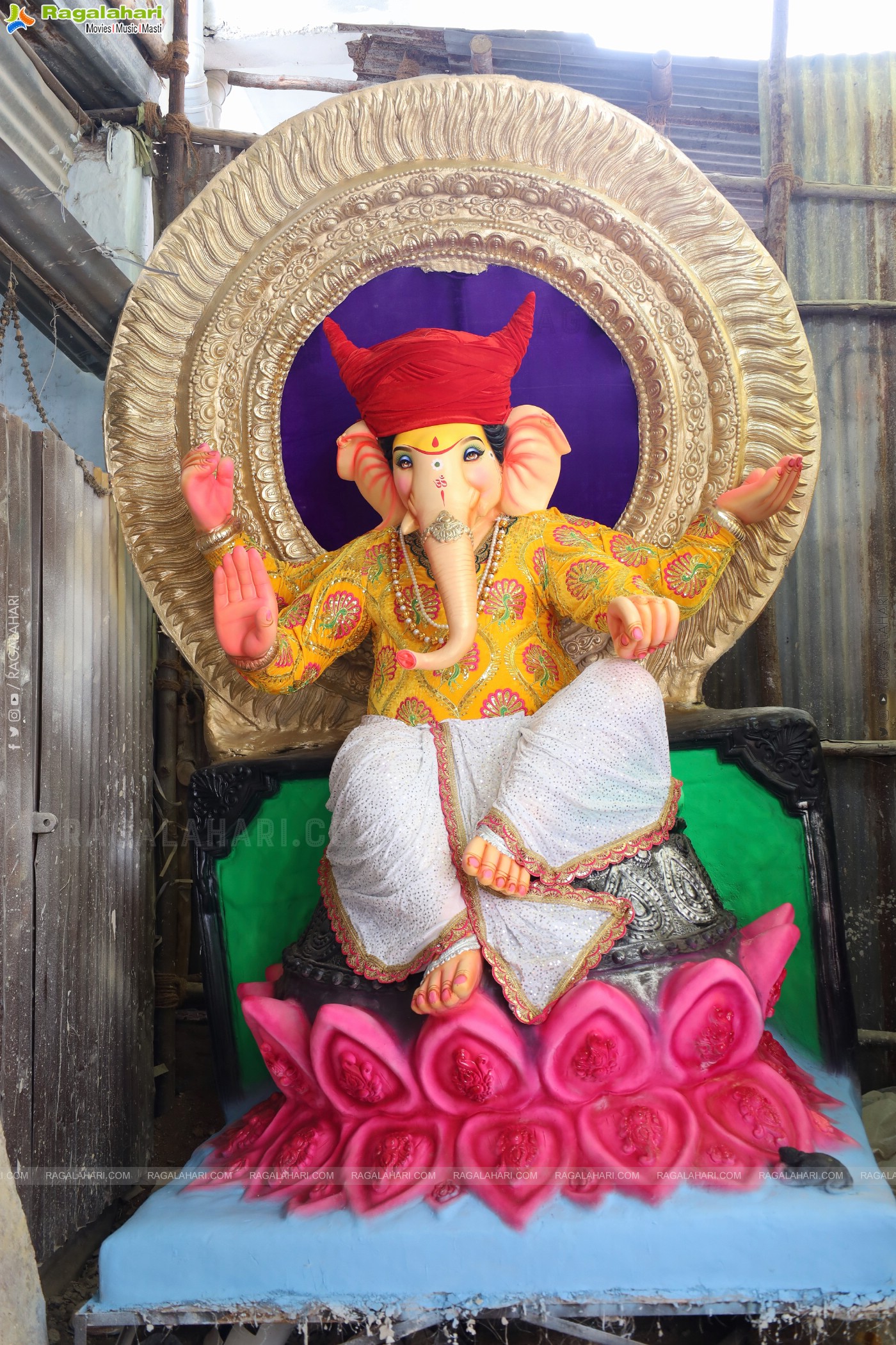 Hyderabad Ganesh Festival Idols 2024