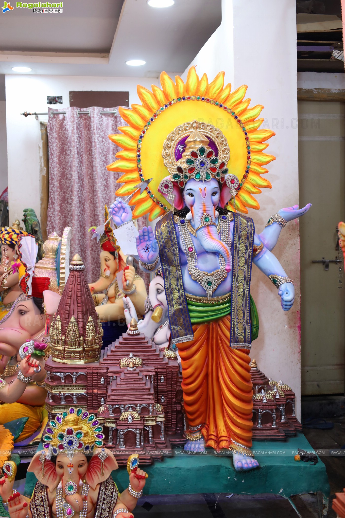 Hyderabad Ganesh Festival Idols 2024