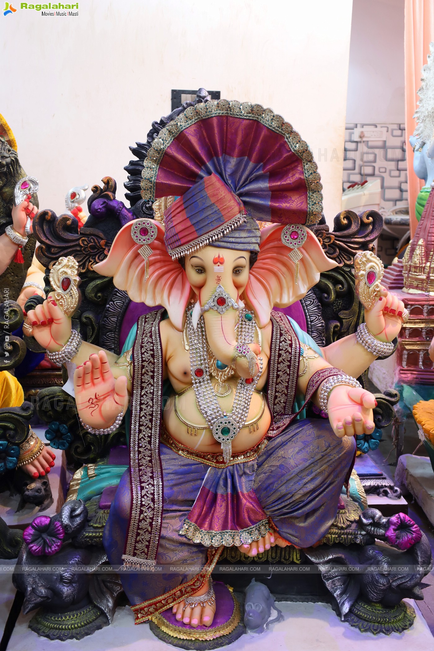 Hyderabad Ganesh Festival Idols 2024