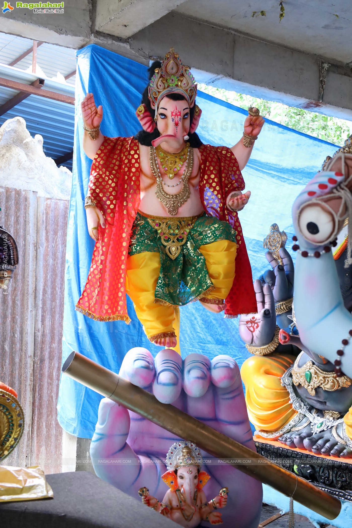 Hyderabad Ganesh Festival Idols 2024