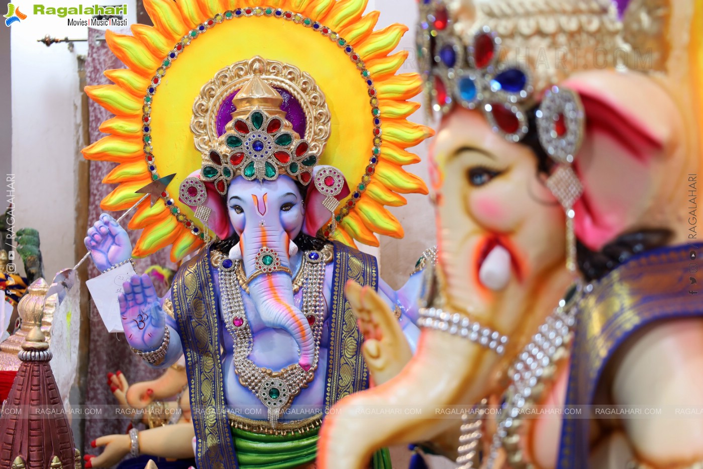 Hyderabad Ganesh Festival Idols 2024