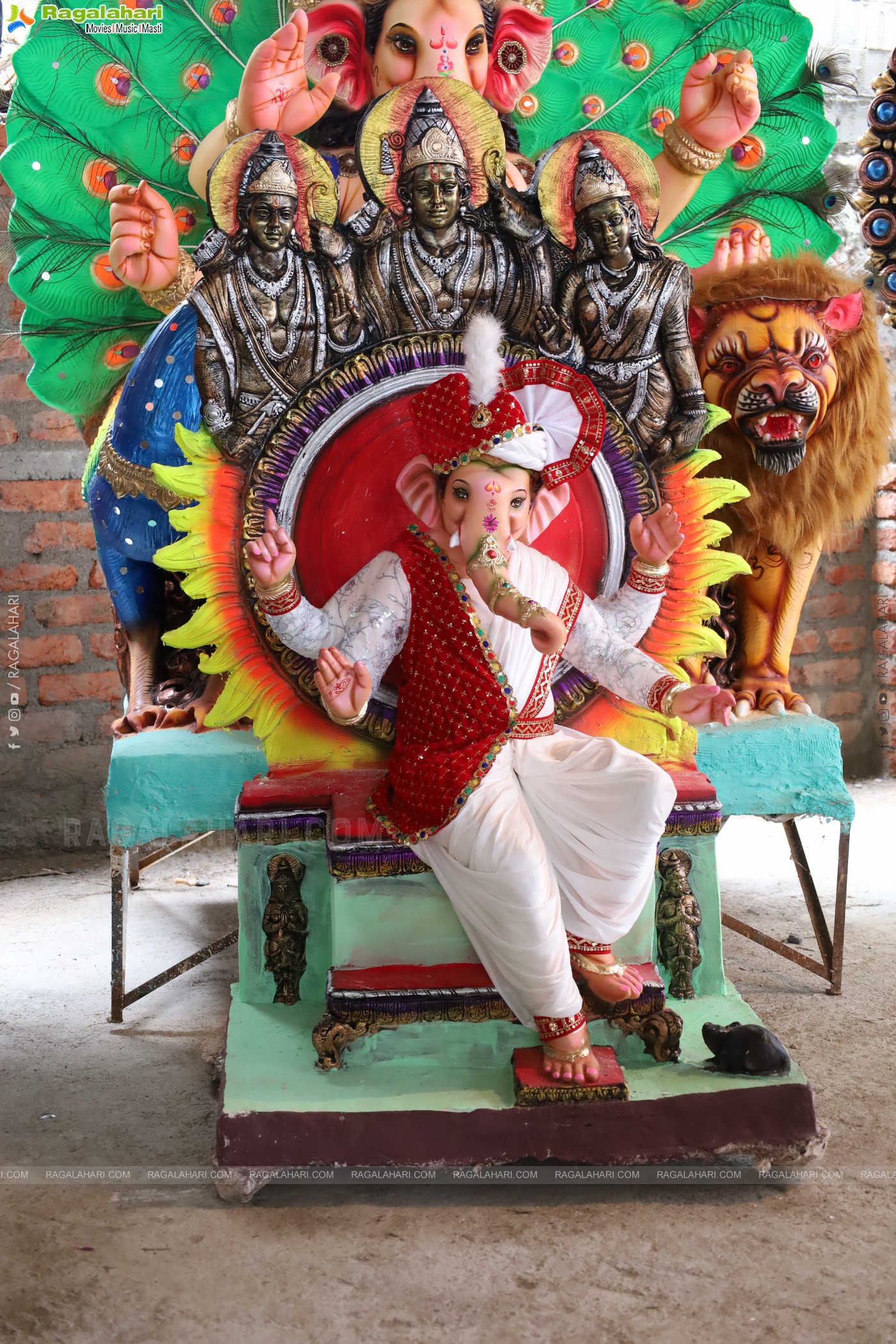 Hyderabad Ganesh Festival Idols 2024