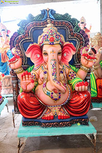 Hyderabad Ganesh Festival Idols 2024