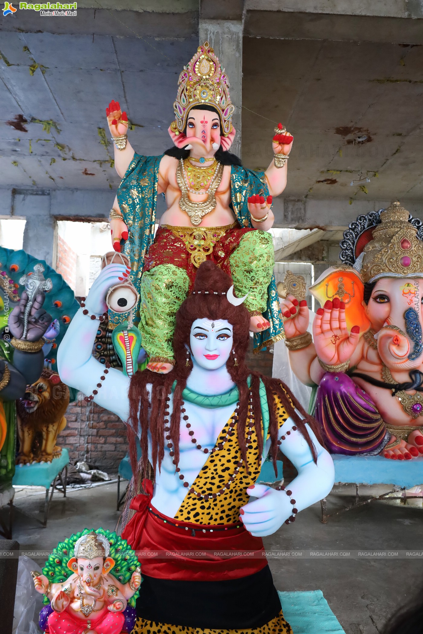 Hyderabad Ganesh Festival Idols 2024