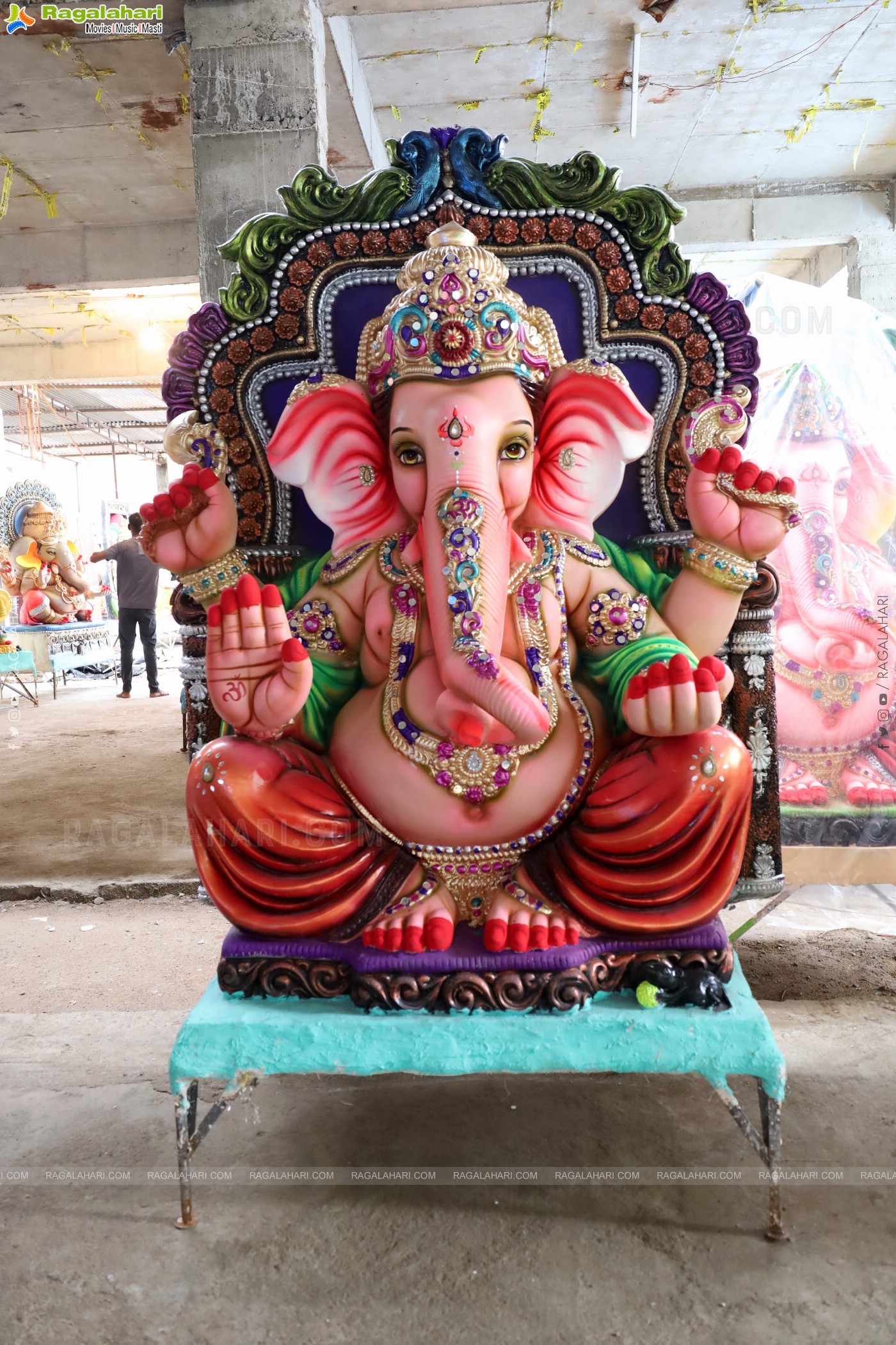 Hyderabad Ganesh Festival Idols 2024