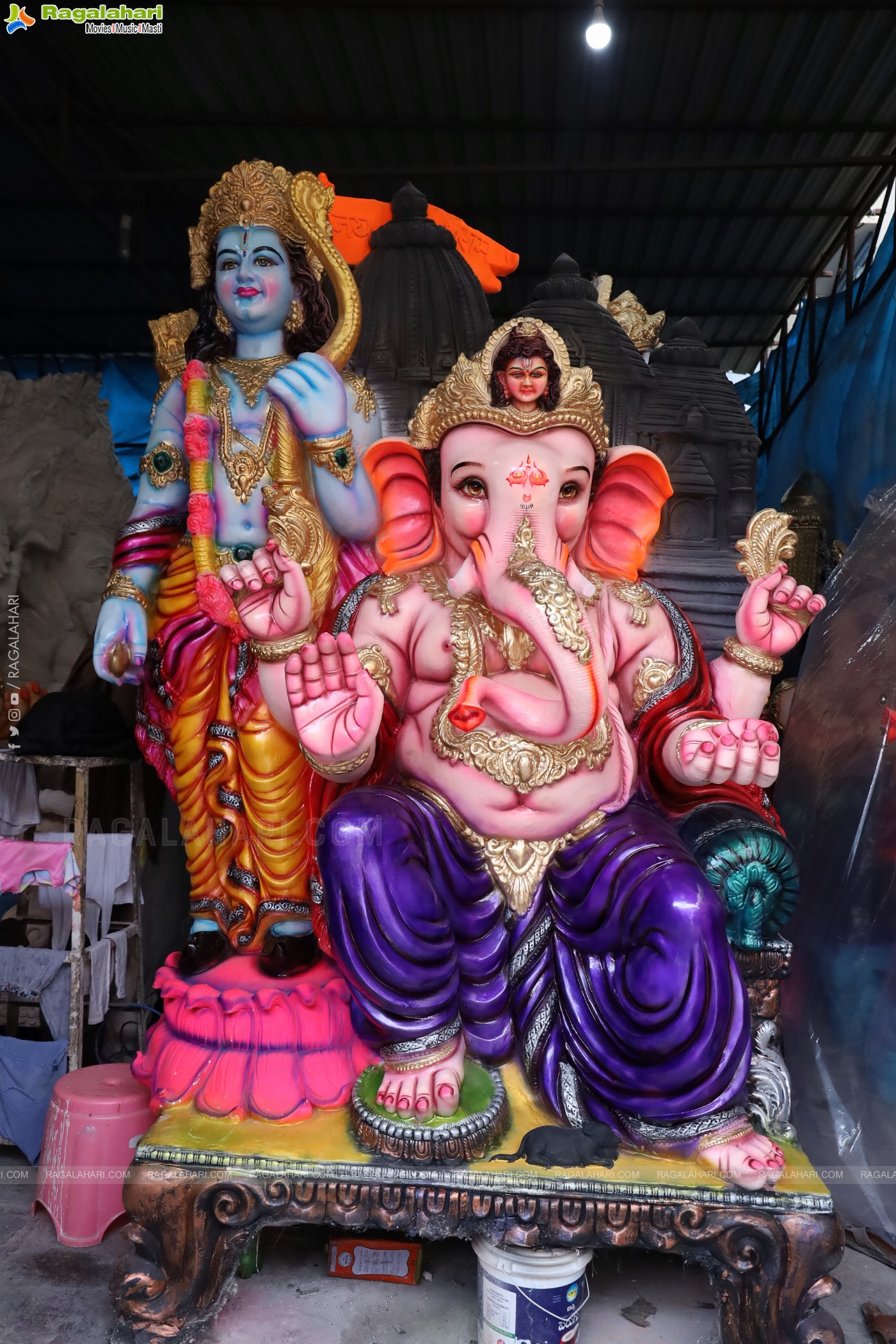 Hyderabad Ganesh Festival Idols 2024