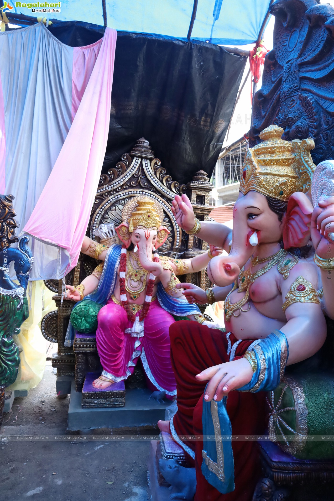 Hyderabad Ganesh Festival Idols 2024