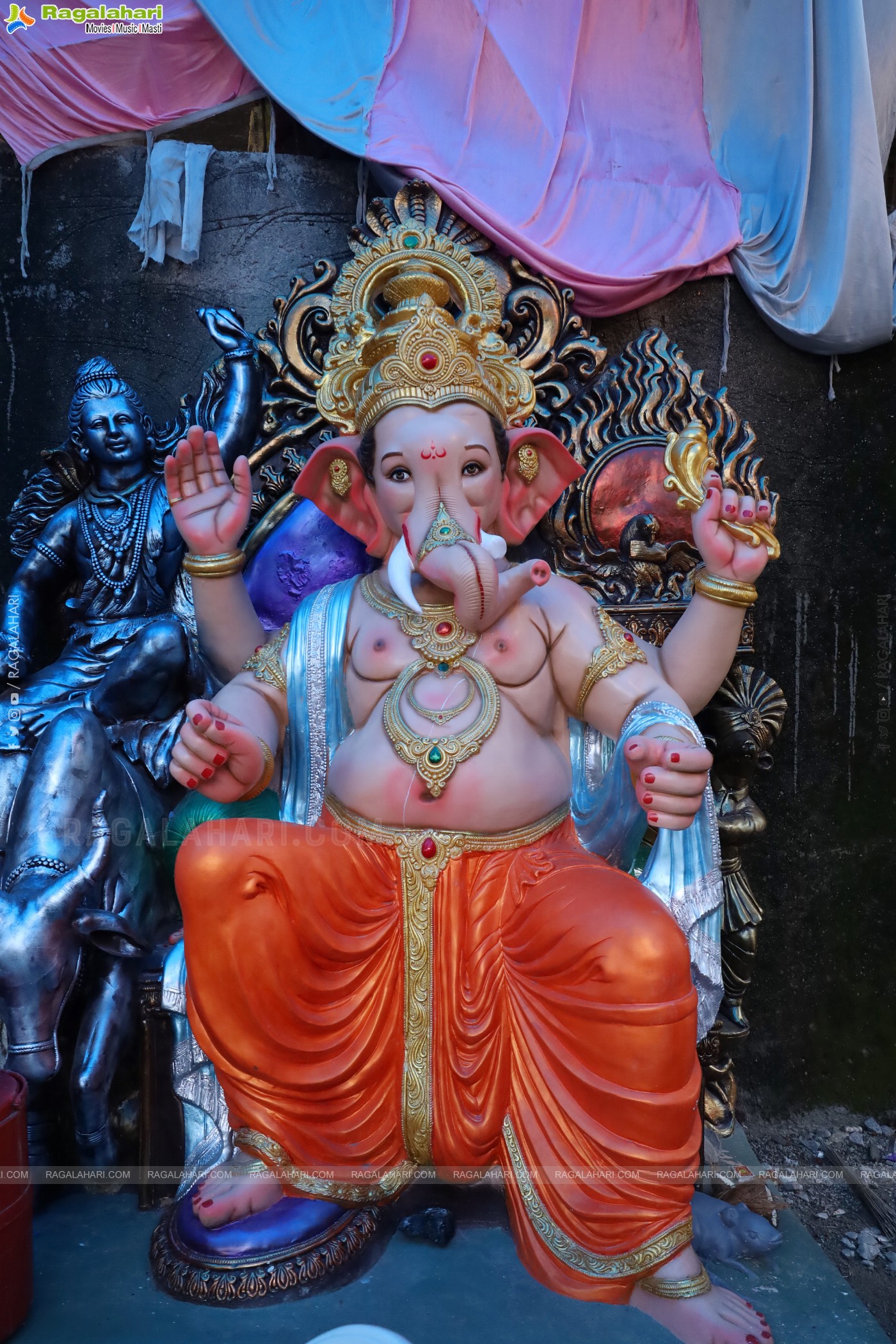 Hyderabad Ganesh Festival Idols 2024