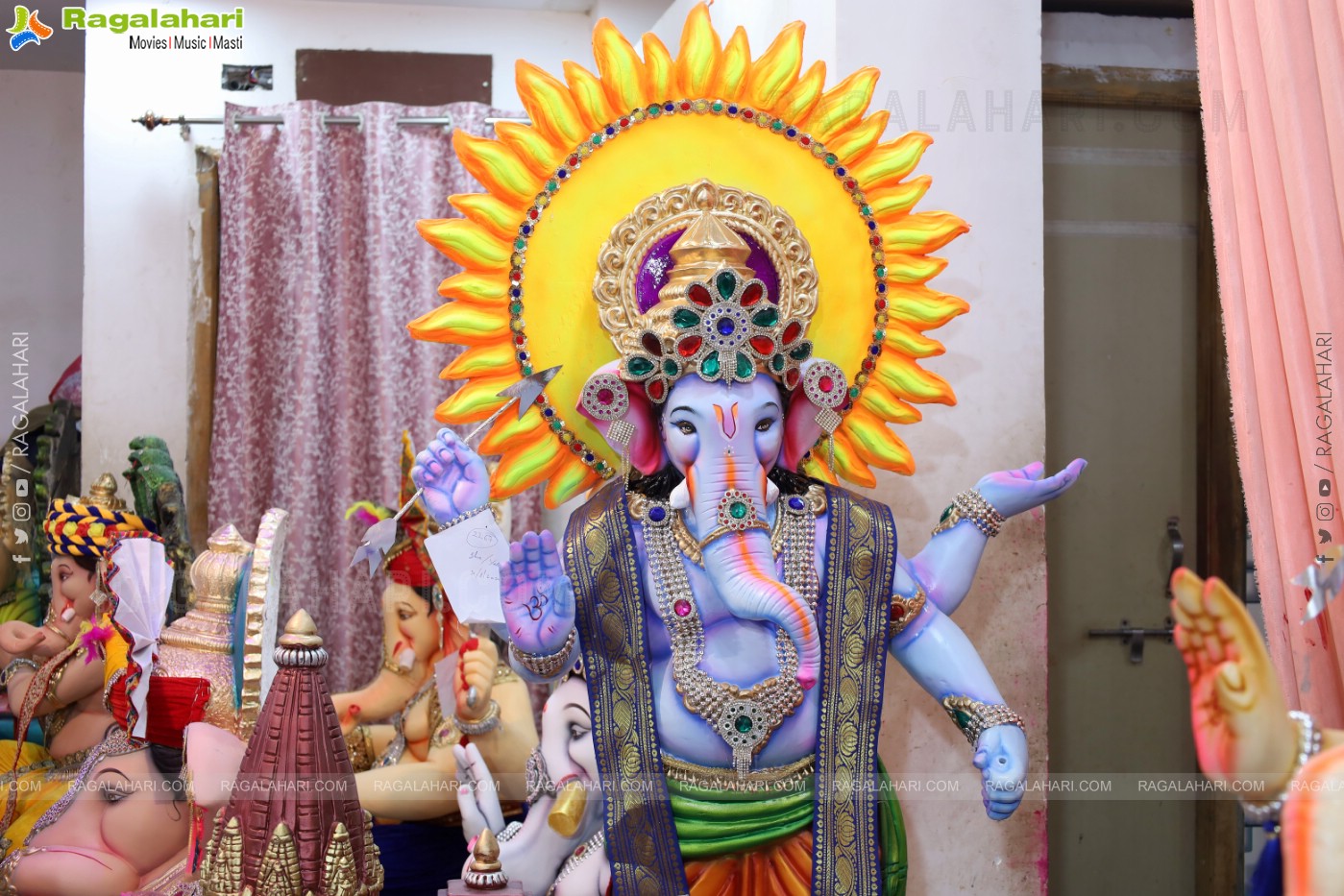 Hyderabad Ganesh Festival Idols 2024