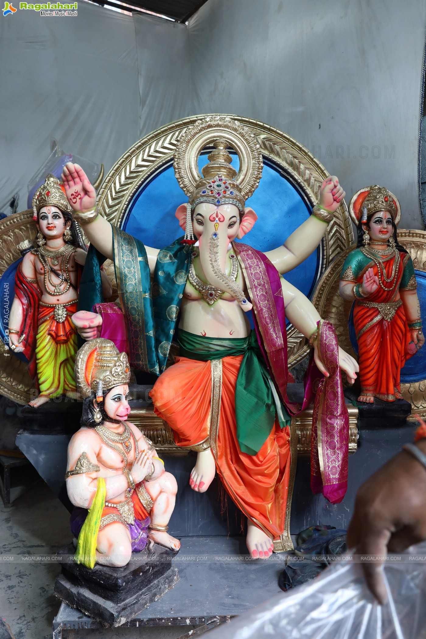 Hyderabad Ganesh Festival Idols 2024