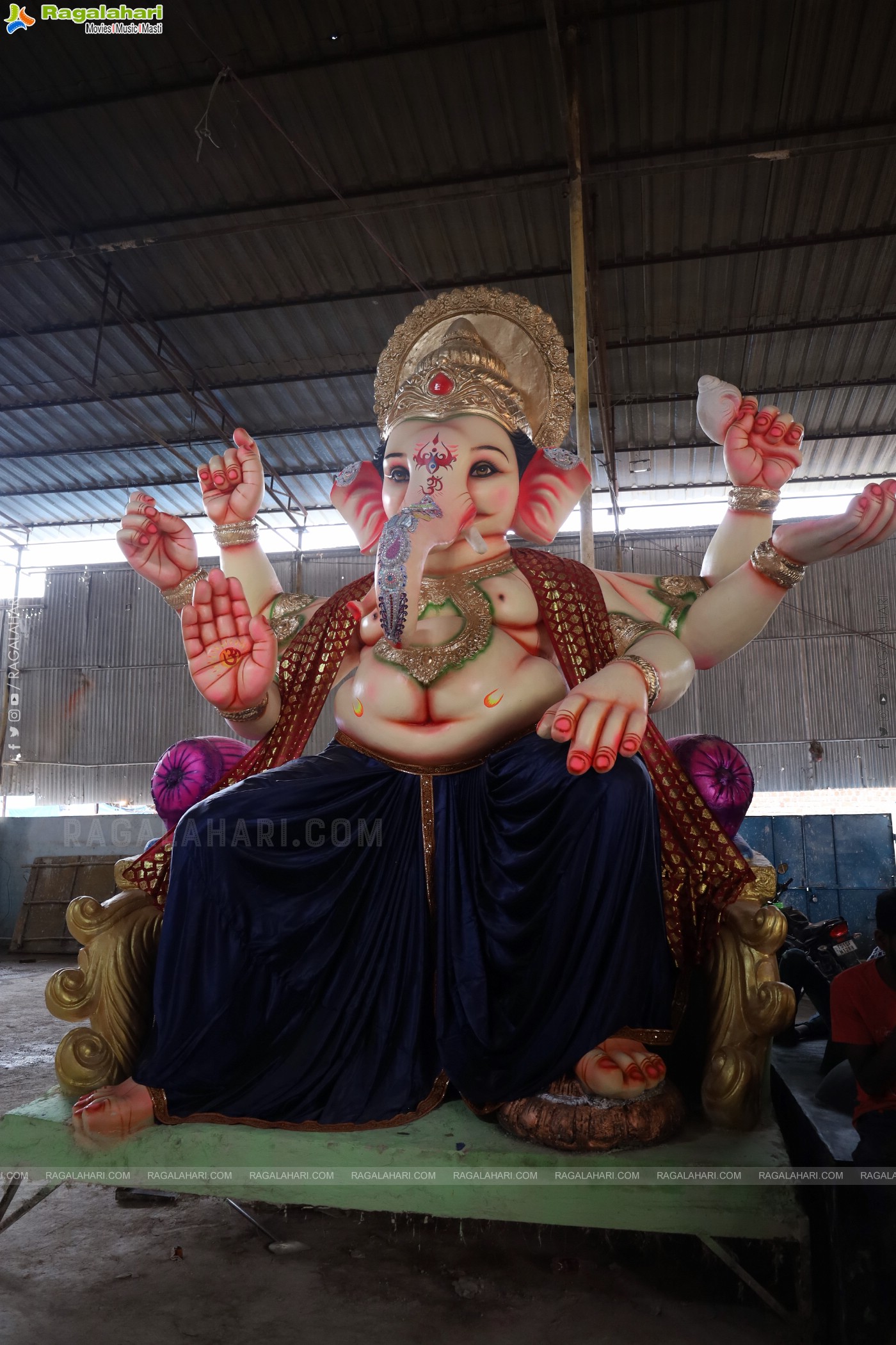 Hyderabad Ganesh Festival Idols 2024