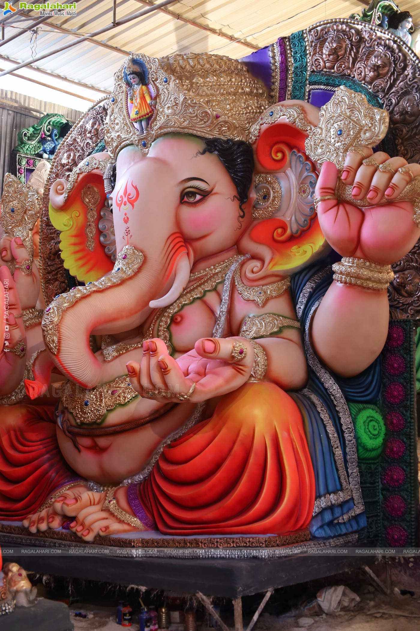 Hyderabad Ganesh Festival Idols 2024