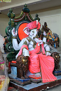 Hyderabad Ganesh Festival Idols 2024