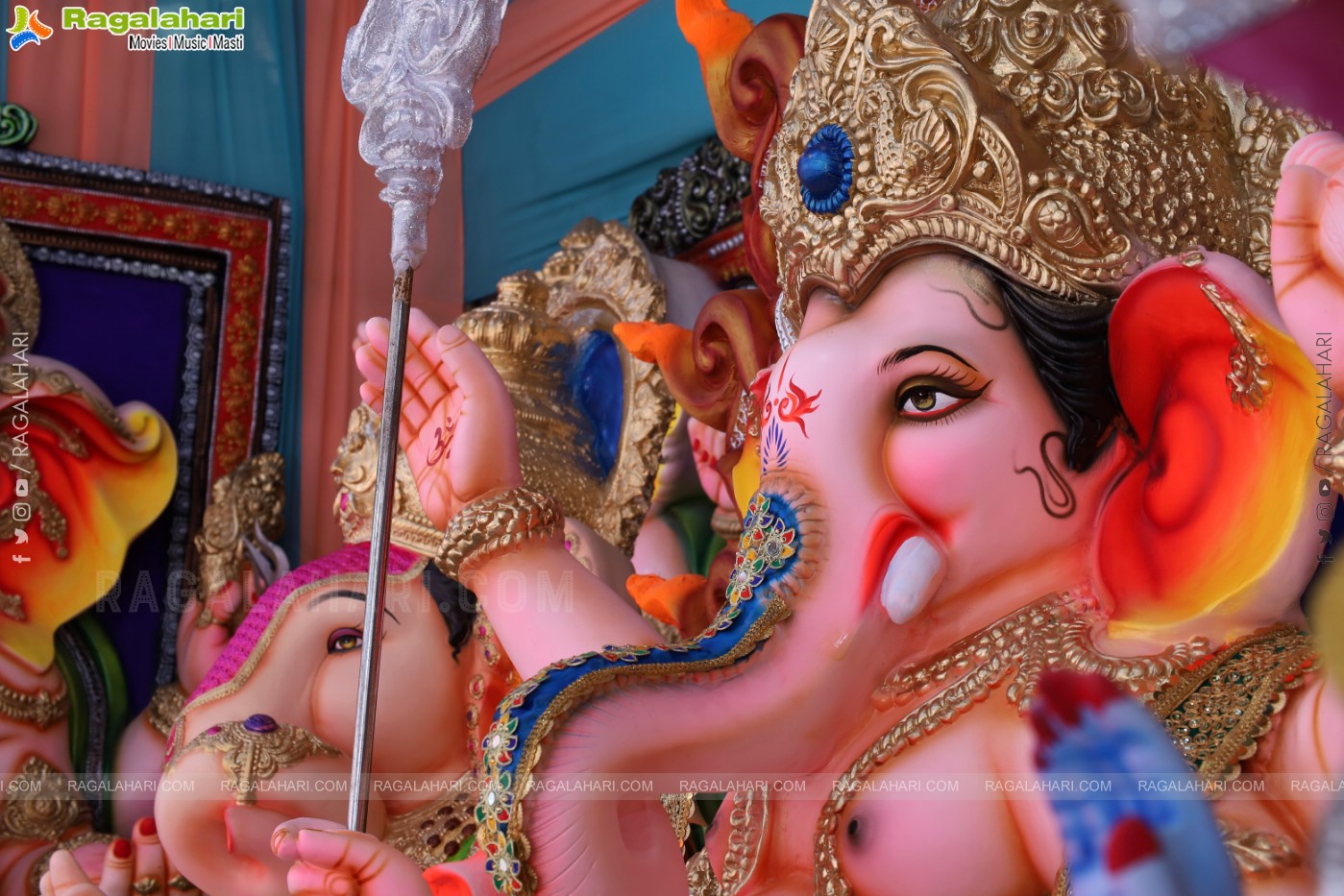 Hyderabad Ganesh Festival Idols 2024