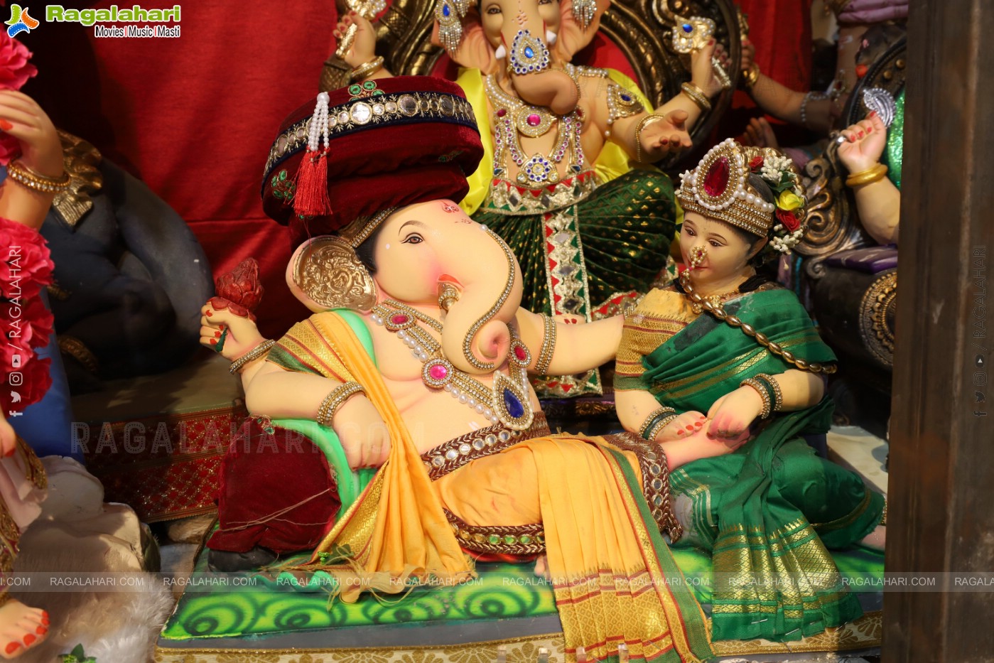 Hyderabad Ganesh Festival Idols 2024