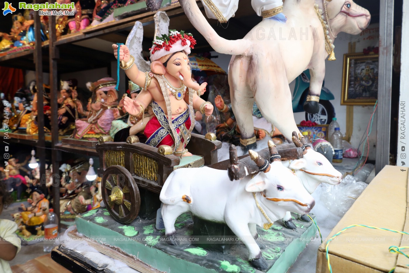 Hyderabad Ganesh Festival Idols 2024