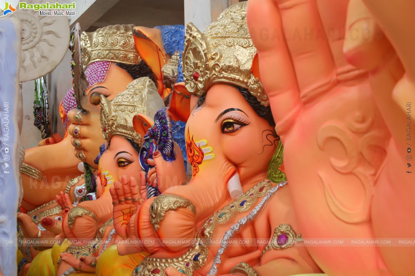 Hyderabad Ganesh Festival Idols 2024