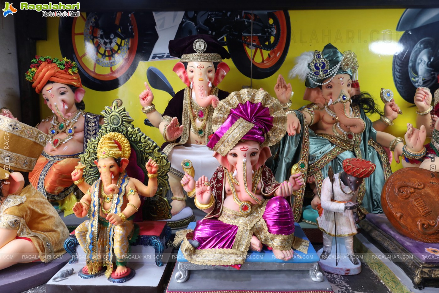 Hyderabad Ganesh Festival Idols 2024