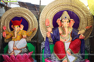 Hyderabad Ganesh Festival Idols 2024