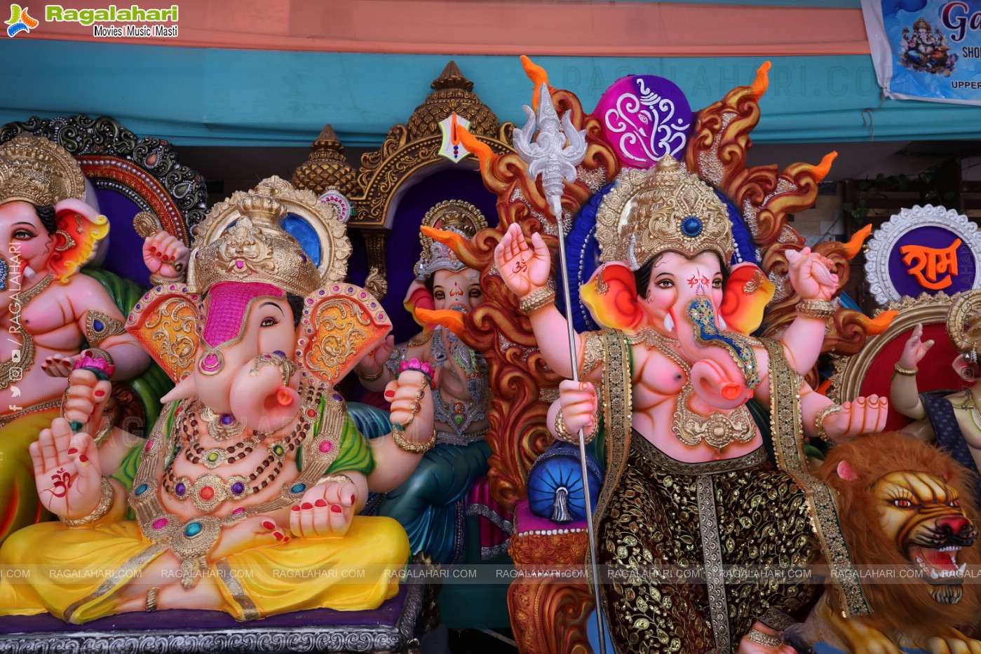 Hyderabad Ganesh Festival Idols 2024