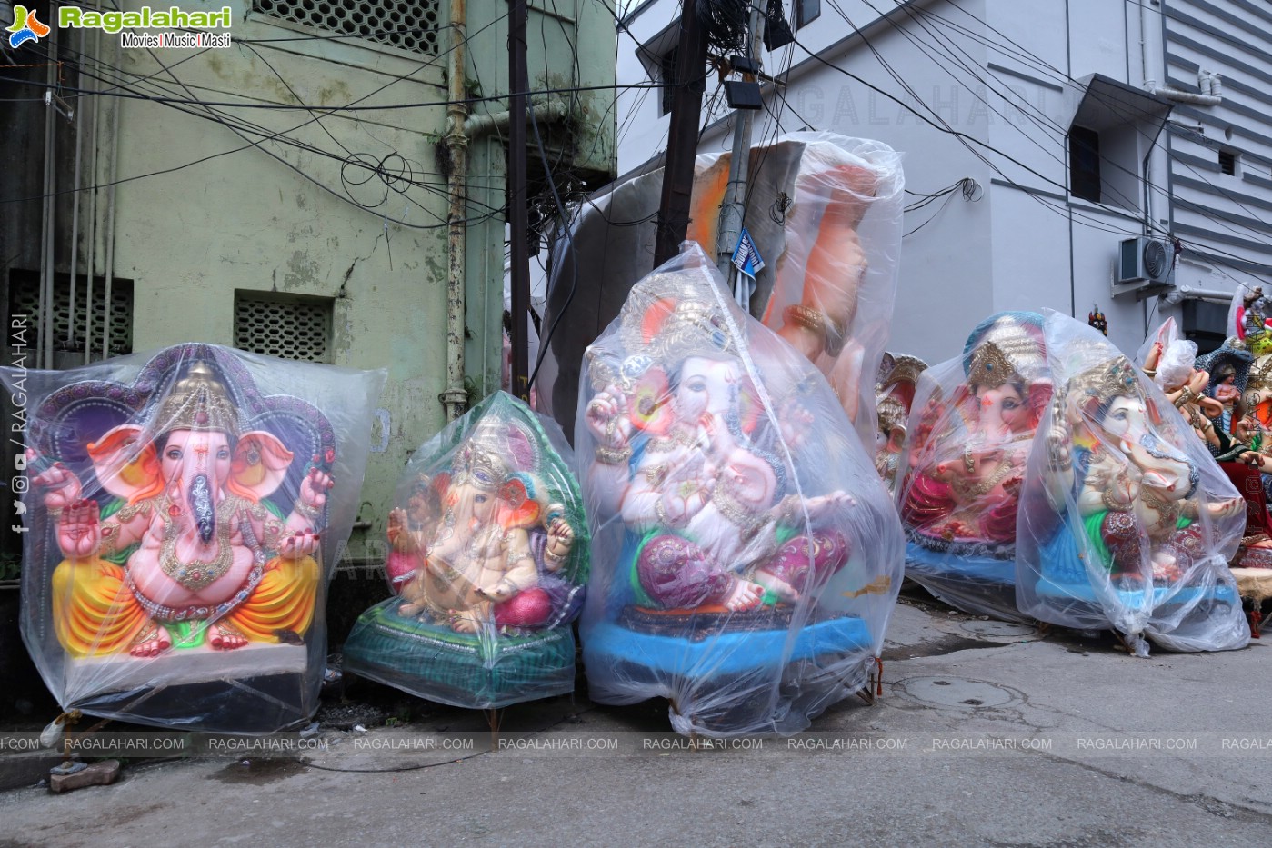 Hyderabad Ganesh Festival Idols 2024