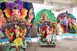 Hyderabad Ganesh Festival Idols 2024