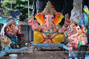 Hyderabad Ganesh Festival Idols 2024