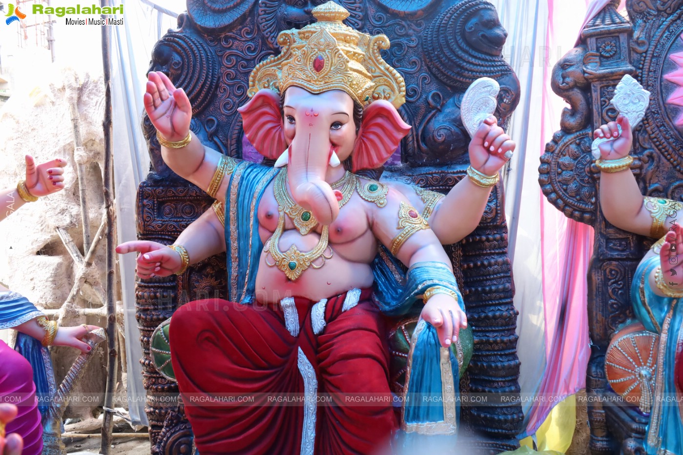 Hyderabad Ganesh Festival Idols 2024