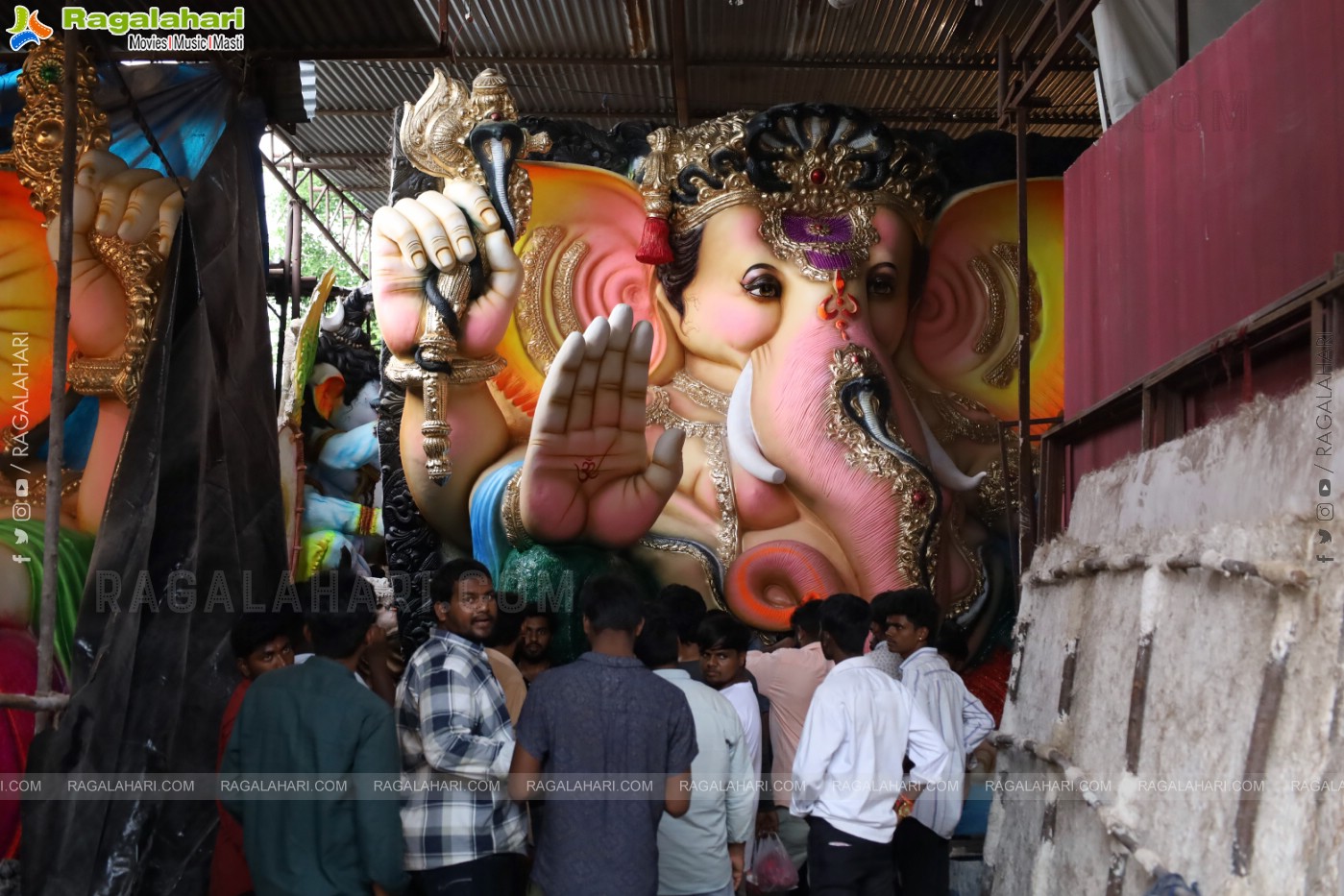 Hyderabad Ganesh Festival Idols 2024