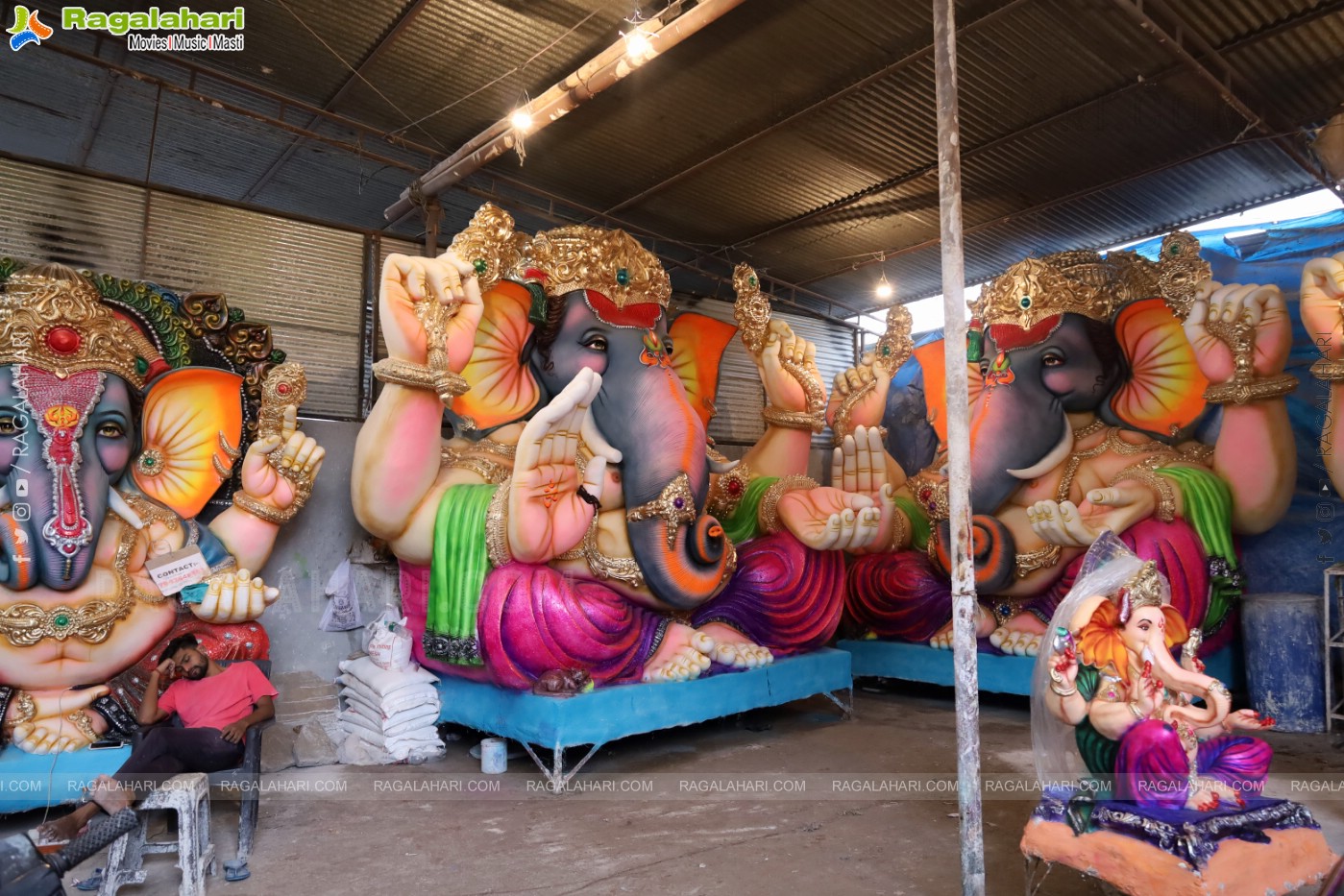 Hyderabad Ganesh Festival Idols 2024