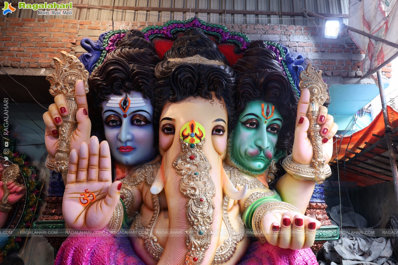 Hyderabad Ganesh Festival Idols 2024