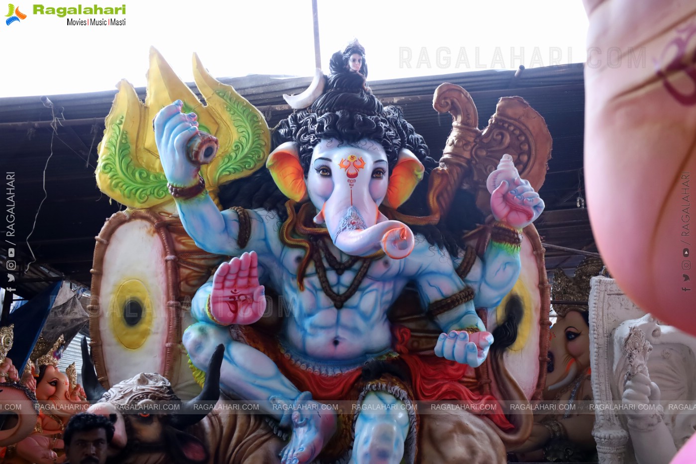 Hyderabad Ganesh Festival Idols 2024