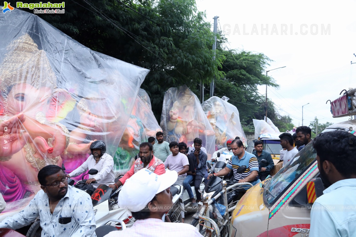 Hyderabad Ganesh Festival Idols 2024