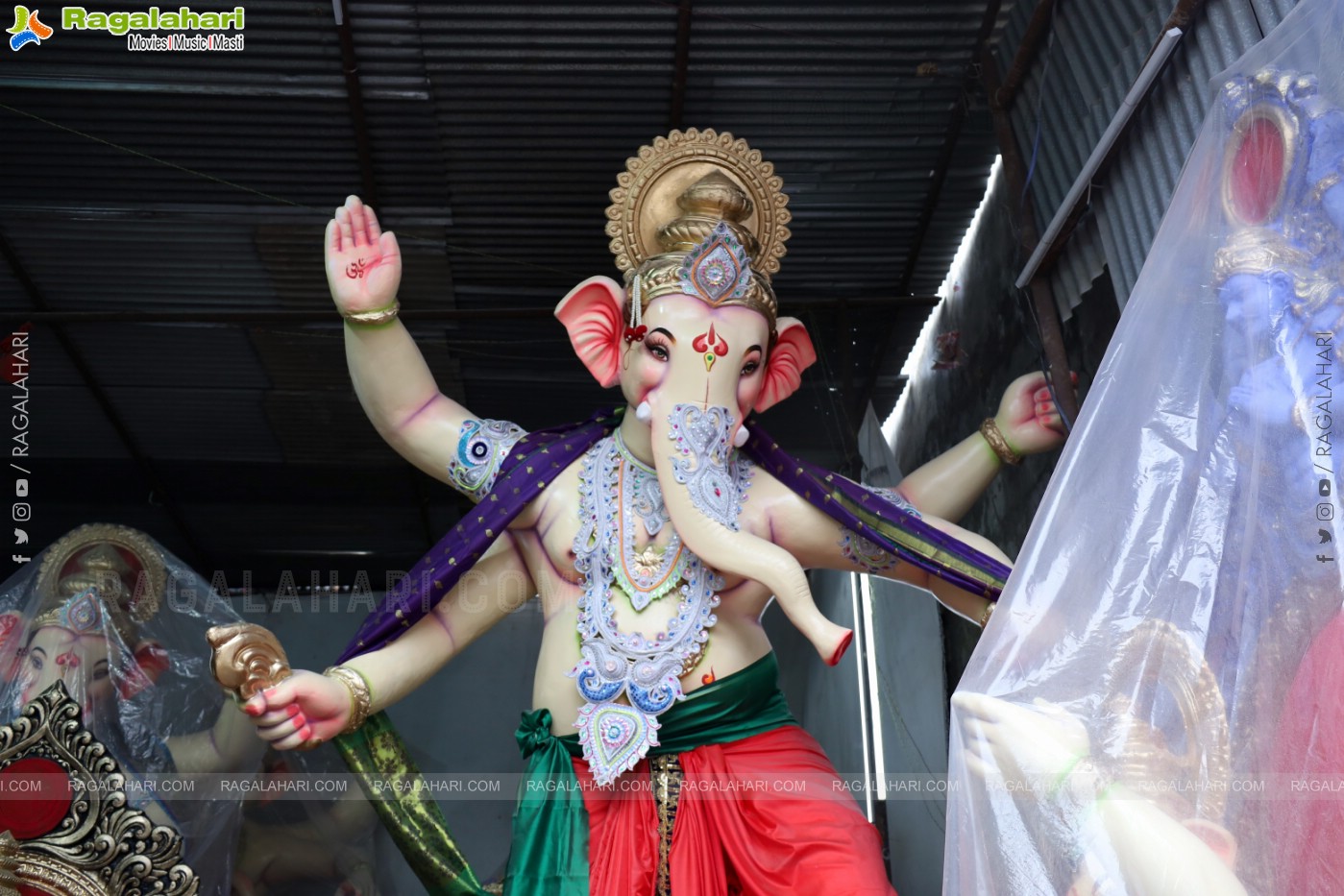 Hyderabad Ganesh Festival Idols 2024