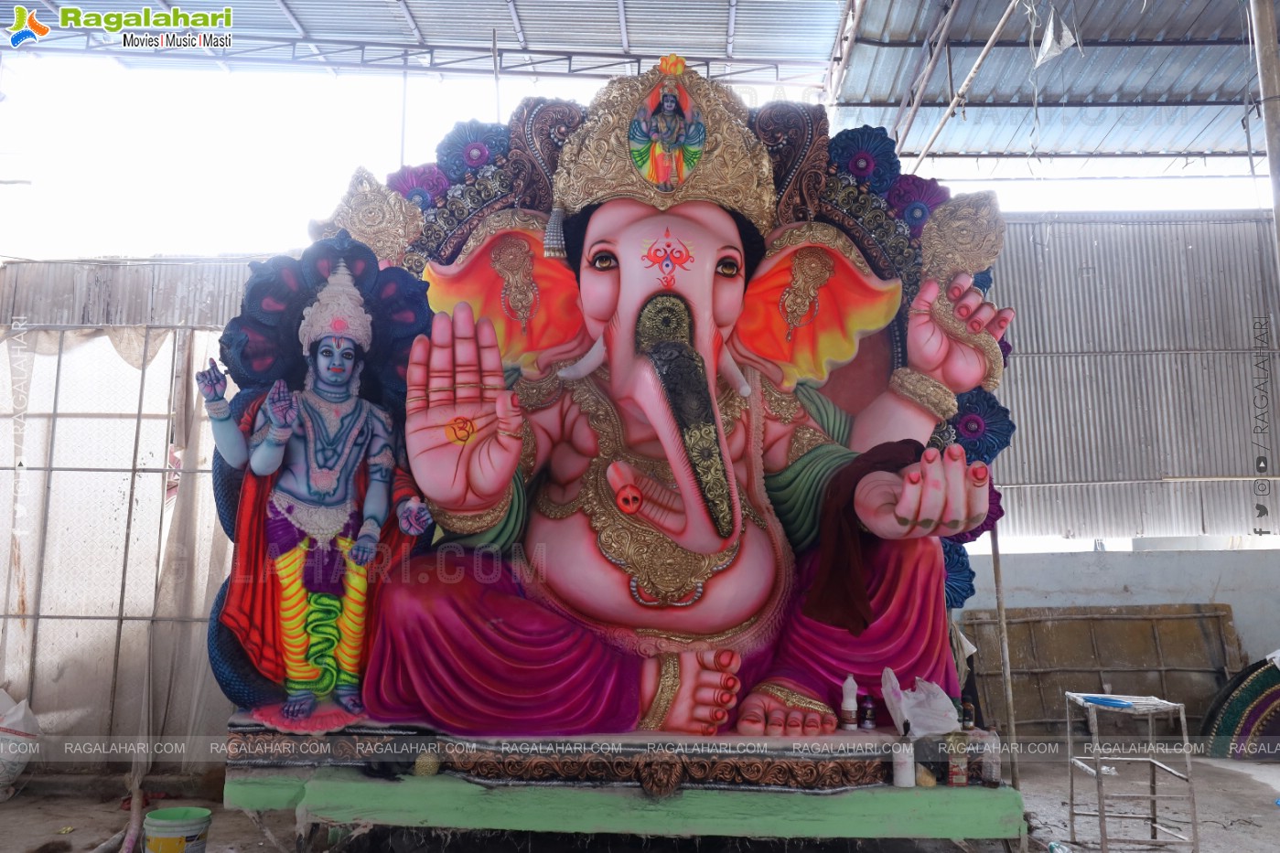 Hyderabad Ganesh Festival Idols 2024