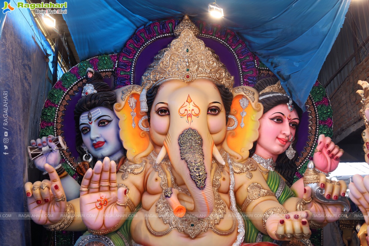 Hyderabad Ganesh Festival Idols 2024