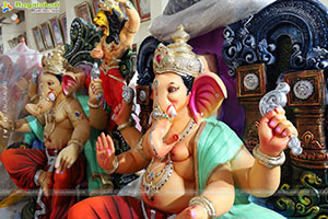 Hyderabad Ganesh Festival Idols 2024