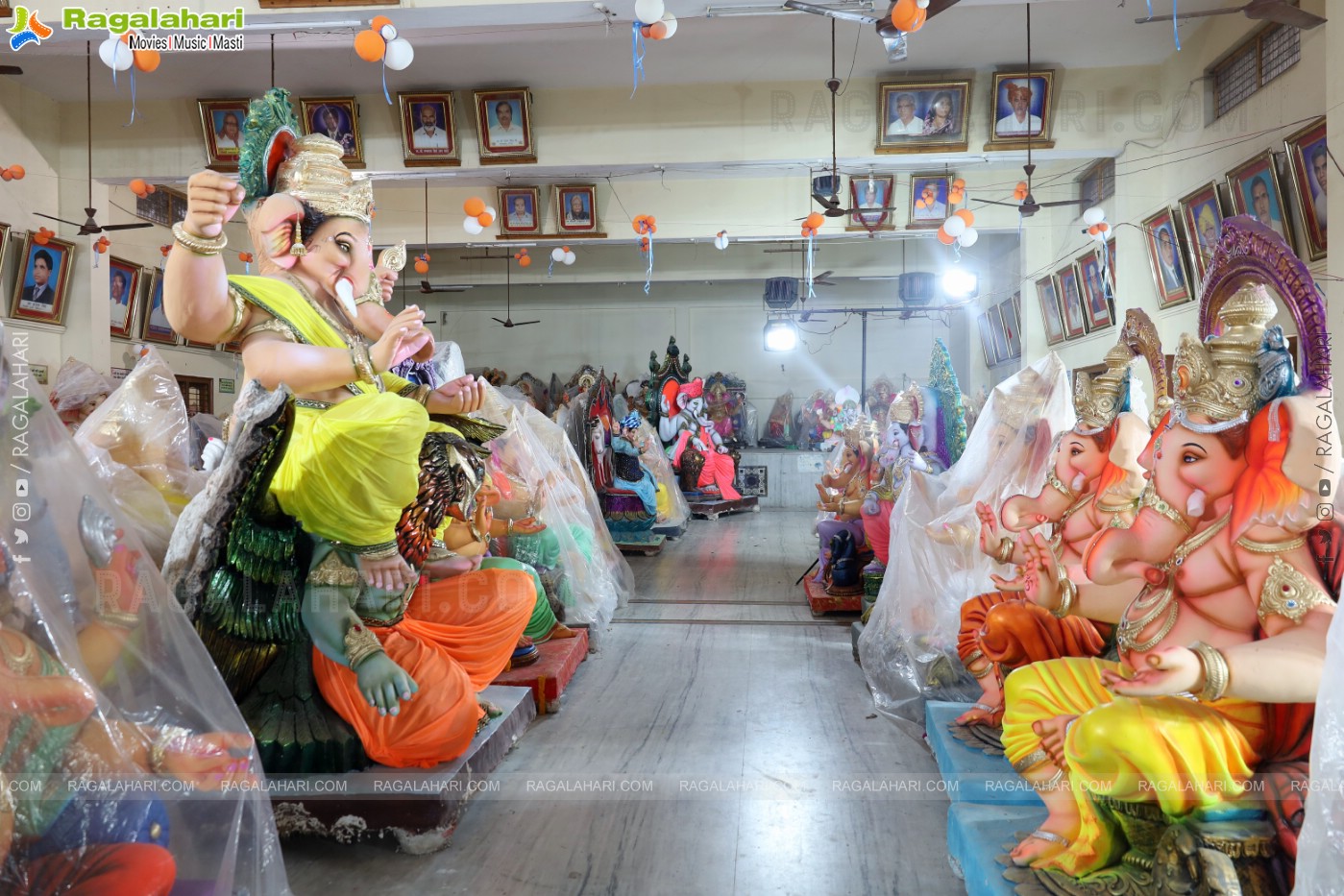 Hyderabad Ganesh Festival Idols 2024