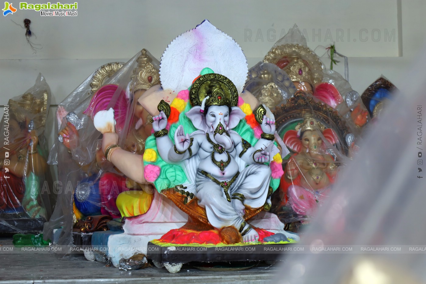 Hyderabad Ganesh Festival Idols 2024